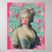 Marie Antoinette Altered Art Modern Trendy Poster (Vorne)