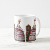 MARIE ANTOINETTE AN DER METHODE KAFFEETASSE (VorderseiteRechts)