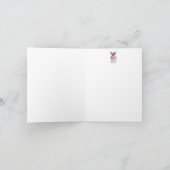 Marie Antoinette, Angels, Cupcakes und Schmetterli Dankeskarte (Innenseite)