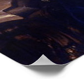 Marie Antoinette auf Blume Poster (Ecke)