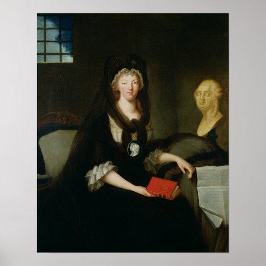 Marie-Antoinette bei der Conciergerie Poster (Vorne)