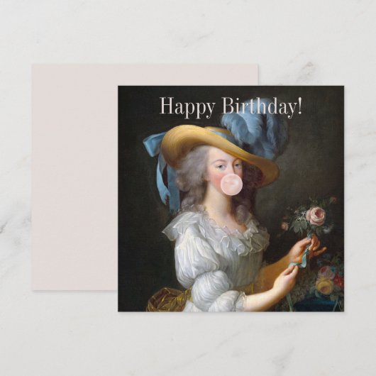 Marie Antoinette Blasble Bubble gum (Vorne/Hinten)