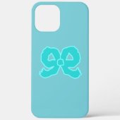 Marie Antoinette Blue Bow Case-Mate iPhone Hülle (Rückseite)