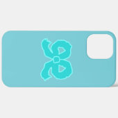 Marie Antoinette Blue Bow Case-Mate iPhone Hülle (Hinten (horizontal))