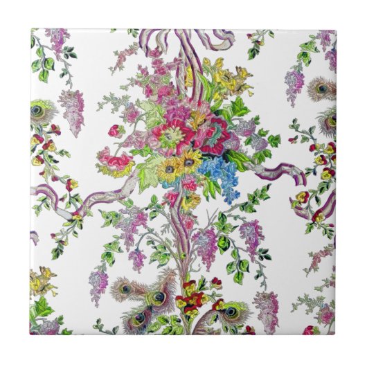 Marie Antoinette Boudoir Fliese (Vorderseite)