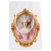 Marie Antoinette Bridal Geschenktasche Mittlere Geschenktüte (Vorderseite)