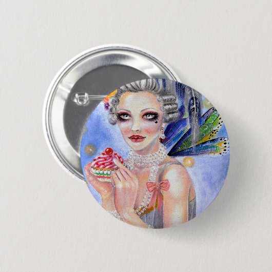 Marie Antoinette Button (Vorne & Hinten)