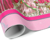 Marie Antoinette Cakes und Peacock Geschenkpapier (Rolleneckpunkt)