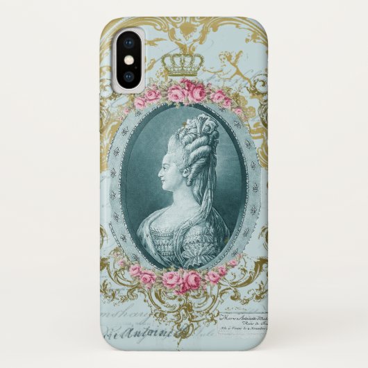Marie Antoinette Case-Mate iPhone Hülle (Rückseite)