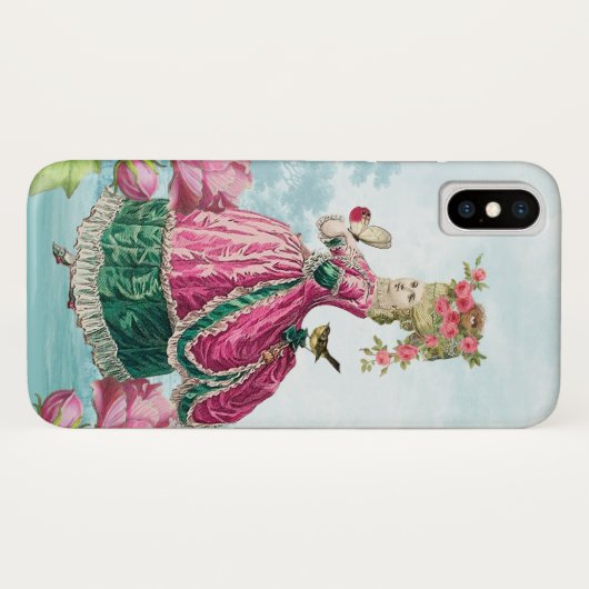 Marie Antoinette Case-Mate iPhone Hülle (Rückseite (Horizontal))