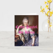 Marie Antoinette Come Pastel Se Reina Karte (Gelbe Blume)