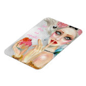 Marie Antoinette Cupcake Queen Magnet (Linke Seite)