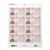 Marie Antoinette Custom Address Labels (Vorne)