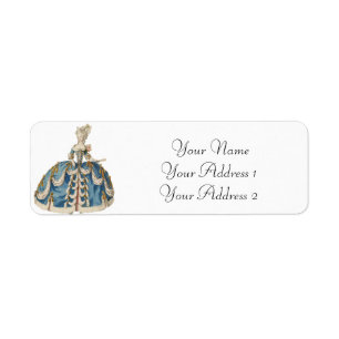 Marie Antoinette Custom Address Labels