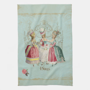 Marie Antoinette Damen im Gefolge Geschirrtuch