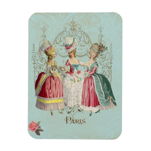 Marie Antoinette Damen Magnet (Vertikal)
