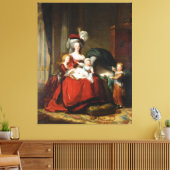 Marie-Antoinette de Lorraine-Habsbourg Leinwanddruck (Insitu (Wohnzimmer))