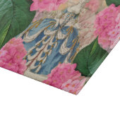 Marie Antoinette Decorative Glass Cutting Board Schneidebrett (Ecke)