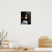 Marie Antoinette devant le temple - Dagoty Poster (Küche)