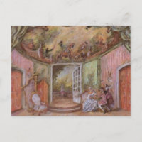 Marie Antoinette Dream Party ~ Postcard / Einladun