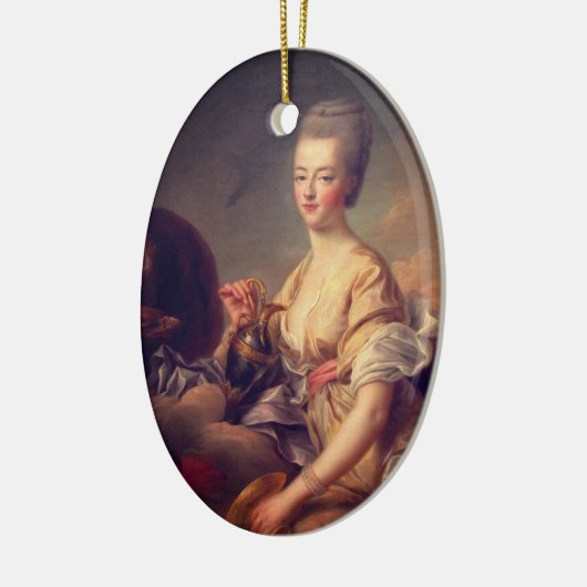 Marie Antoinette - Drouais Keramik Ornament (Links)