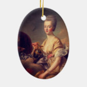 Marie Antoinette - Drouais Keramik Ornament (Hinten)