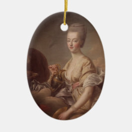 Marie Antoinette - Drouais Keramik Ornament