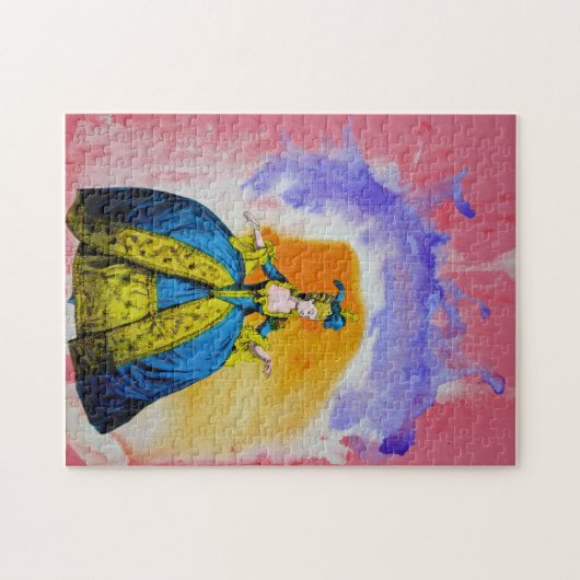 Marie Antoinette durch Michael Moffa Puzzle (Horizontal)