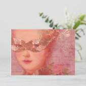 Marie Antoinette Einladung (Stehend Vorderseite)