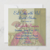 Marie Antoinette ~ Einladungen / UAWG (Rückseite)