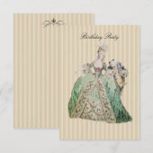 Marie Antoinette ~ Einladungen / UAWG #16 (Vorne/Hinten)