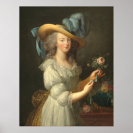 Marie-Antoinette - Élisabeth-Louise Brun Kunstkuns Poster