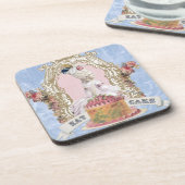 Marie Antoinette-Essen Kuchen… Korken-Untersetzer Untersetzer (Linke Seite)