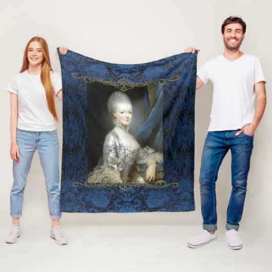 Marie Antoinette Fleece Blanket (Beispiel)