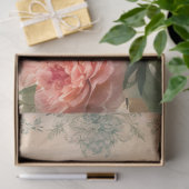 Marie Antoinette Floral French Ephemera Decoupage Seidenpapier (Geschenk)