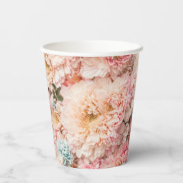 Marie Antoinette Floral Pappbecher