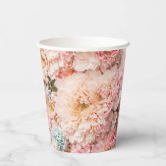 Marie Antoinette Floral Pappbecher