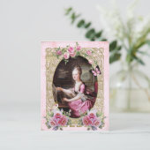Marie Antoinette, Französisch, Paris, Portrait Postkarte (Stehend Vorderseite)