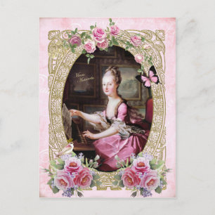 Marie Antoinette,Französisch,Paris,Porträt Postkarte