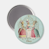 Marie Antoinette French Paris Ladys Magnet (Vorderseite/Rückseite)