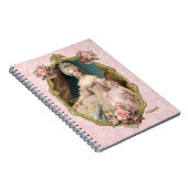 Marie Antoinette,French,Paris,portrait,roses メモ帳 Notizblock (Rechte Seite)
