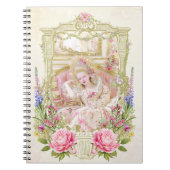 Marie Antoinette,French,Paris,portrait,roses メモ帳 Notizblock (Vorderseite)