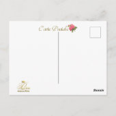 Marie Antoinette,French,Paris,tea,cake,rose ポストカード Postkarte (Rückseite)