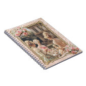 Marie Antoinette,French,Paris,tea,cake,roses メモ帳 Notizblock (Rechte Seite)
