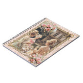 Marie Antoinette,French,Paris,tea,cake,roses メモ帳 Notizblock (Linke Seite)