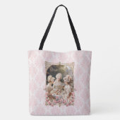 Marie Antoinette,French,Paris,tea,cake,roses,手提げ袋 Tasche (Rückseite)