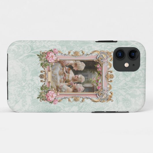 Marie Antoinette,French,Paris,tea,cakes,スマホケース Case-Mate iPhone Hülle (Rückseite (Horizontal))