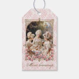 Marie Antoinette French roses tea cakes  ギフトタグ Geschenkanhänger
