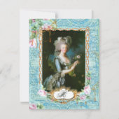 Marie Antoinette French Stationery und Cards Mitteilungskarte (Vorderseite)