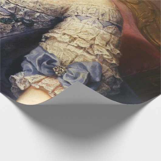 Marie Antoinette Geschenkpapier (Ecke)